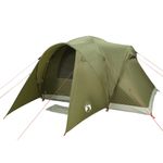 Sport si Outdoor - Camping - Corturi camping - Cort de familie cupola 375x225x176 cm verde masliniu impermeabil - Infinity.ro