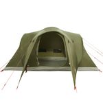 Sport si Outdoor - Camping - Corturi camping - Cort de familie cupola 375x225x176 cm verde masliniu impermeabil - Infinity.ro