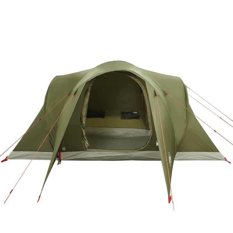 Sport si Outdoor - Camping - Corturi camping - Cort de familie cupola 375x225x176 cm verde masliniu impermeabil - Infinity.ro