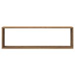 Casa si Gradina - Mobilier - Biblioteci si rafturi - Rafturi - Rafturi perete cub, 4 buc., stejar artizanal 100x15x30 cm lemn - Infinity.ro