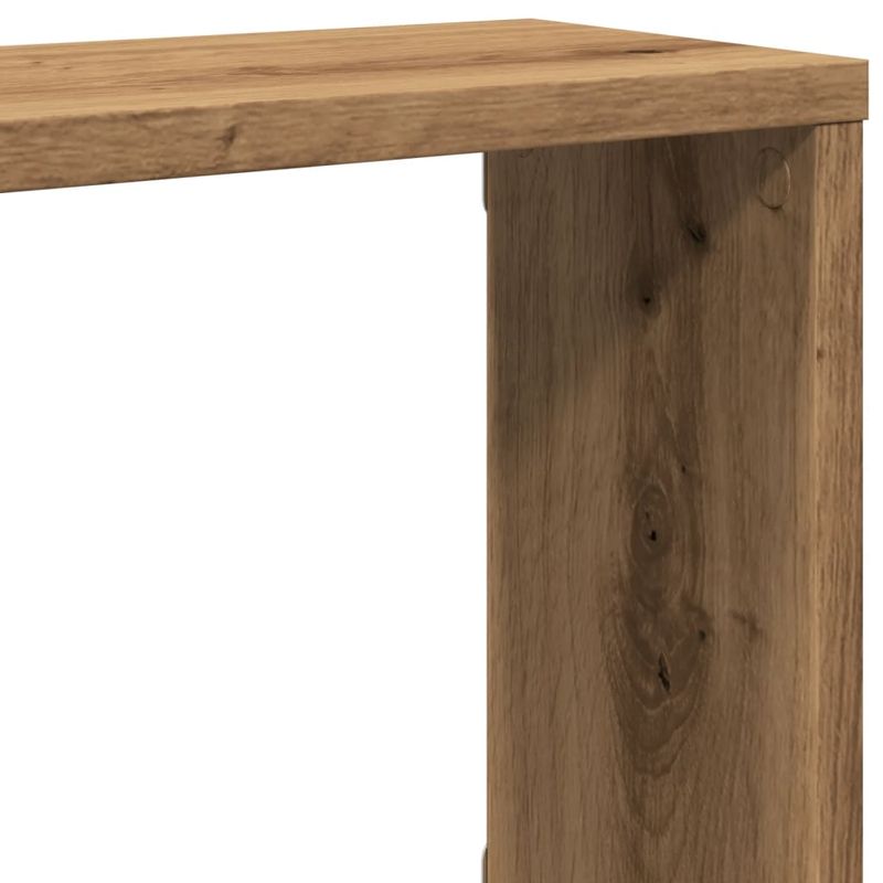 Casa si Gradina - Mobilier - Biblioteci si rafturi - Rafturi - Rafturi perete cub, 4 buc., stejar artizanal 100x15x30 cm lemn - Infinity.ro