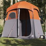 Sport si Outdoor - Camping - Corturi camping - Cort de dus pentru 2 persoane, gri/portocaliu, impermeabil - Infinity.ro