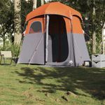 Sport si Outdoor - Camping - Corturi camping - Cort de dus pentru 2 persoane, gri/portocaliu, impermeabil - Infinity.ro