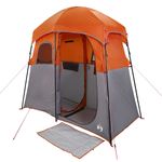 Sport si Outdoor - Camping - Corturi camping - Cort de dus pentru 2 persoane, gri/portocaliu, impermeabil - Infinity.ro
