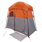 Sport si Outdoor - Camping - Corturi camping - Cort de dus pentru 2 persoane, gri/portocaliu, impermeabil - Infinity.ro