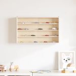 Casa si Gradina - Mobilier - Biblioteci si rafturi - Rafturi - Vitrina de perete cu usi, 60x8,5x37 cm - Infinity.ro