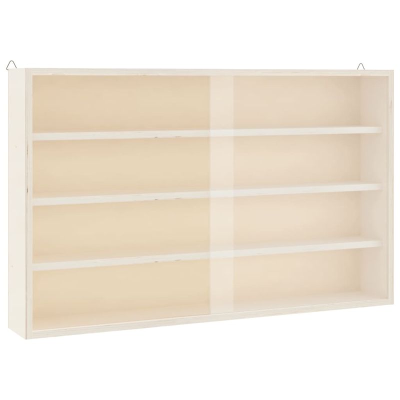 Casa si Gradina - Mobilier - Biblioteci si rafturi - Rafturi - Vitrina de perete cu usi, 60x8,5x37 cm - Infinity.ro