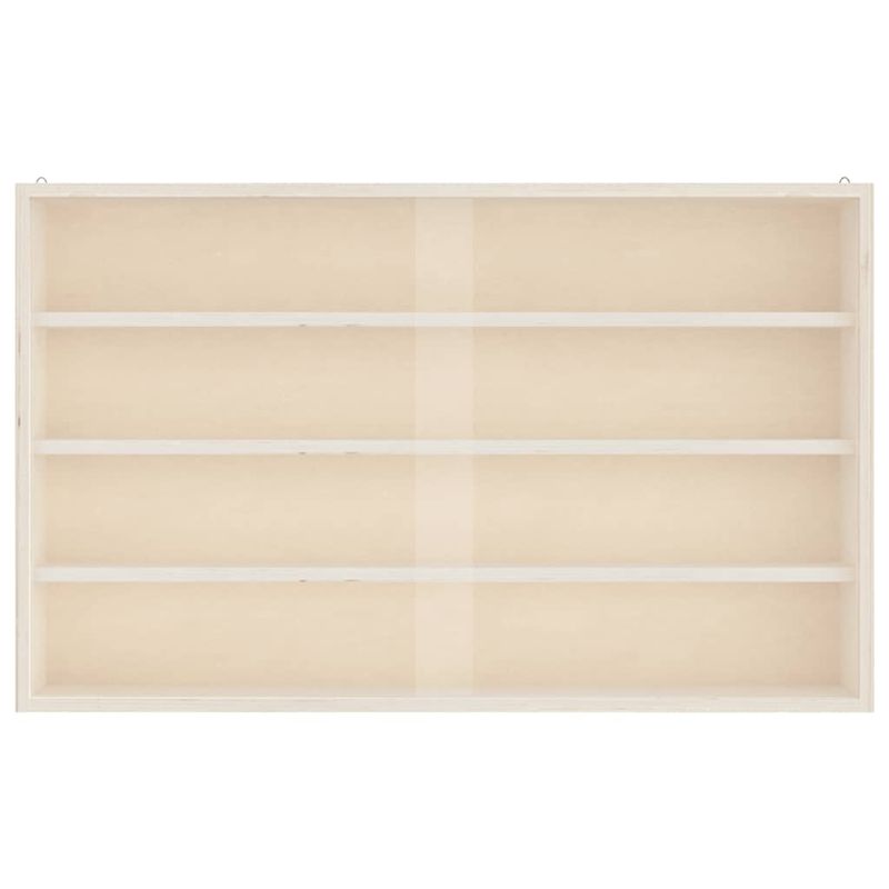 Casa si Gradina - Mobilier - Biblioteci si rafturi - Rafturi - Vitrina de perete cu usi, 60x8,5x37 cm - Infinity.ro