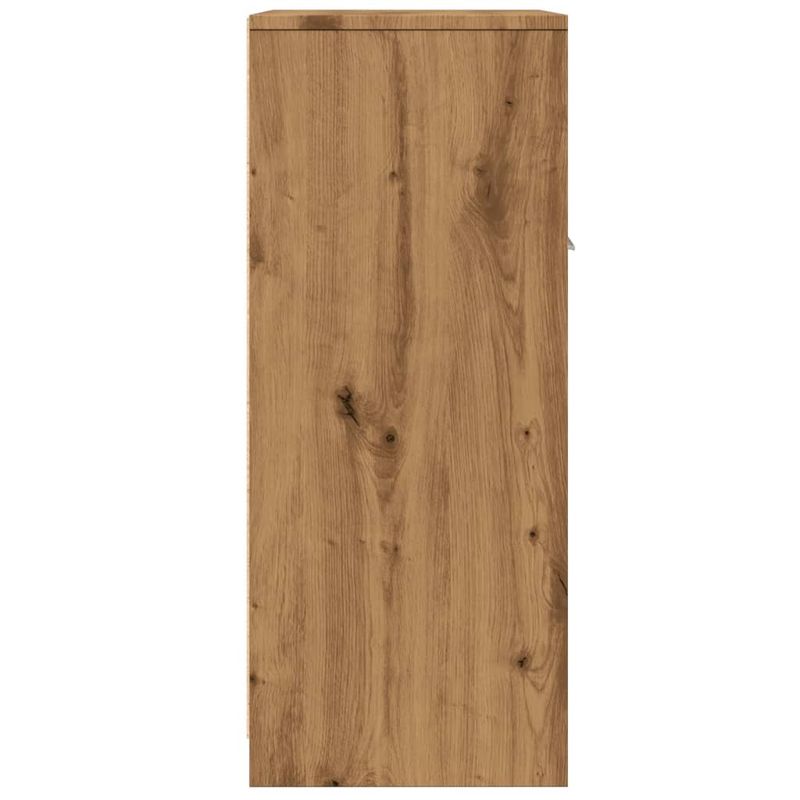 Casa si Gradina - Mobilier - Mobilier baie - Comode baie - Dulap pentru baie stejar artizanal, 60x33x80 cm, lemn prelucrat - Infinity.ro