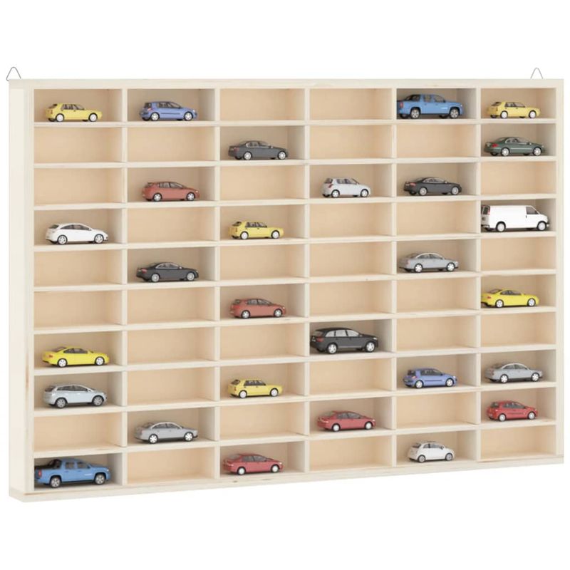 Casa si Gradina - Mobilier - Biblioteci si rafturi - Rafturi - Vitrina de perete cu 60 de compartimente, 60x4,5x40,5 cm - Infinity.ro