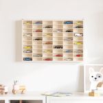 Casa si Gradina - Mobilier - Biblioteci si rafturi - Rafturi - Vitrina de perete cu 60 de compartimente, 60x4,5x40,5 cm - Infinity.ro