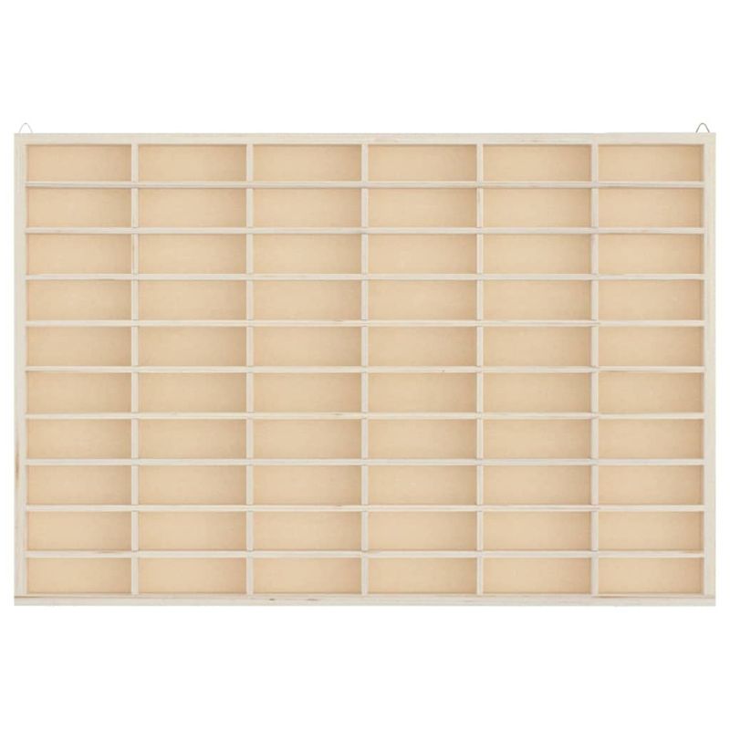 Casa si Gradina - Mobilier - Biblioteci si rafturi - Rafturi - Vitrina de perete cu 60 de compartimente, 60x4,5x40,5 cm - Infinity.ro