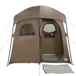 Sport si Outdoor - Camping - Corturi camping - Cort de dus pentru 2 persoane, maro, impermeabil - Infinity.ro