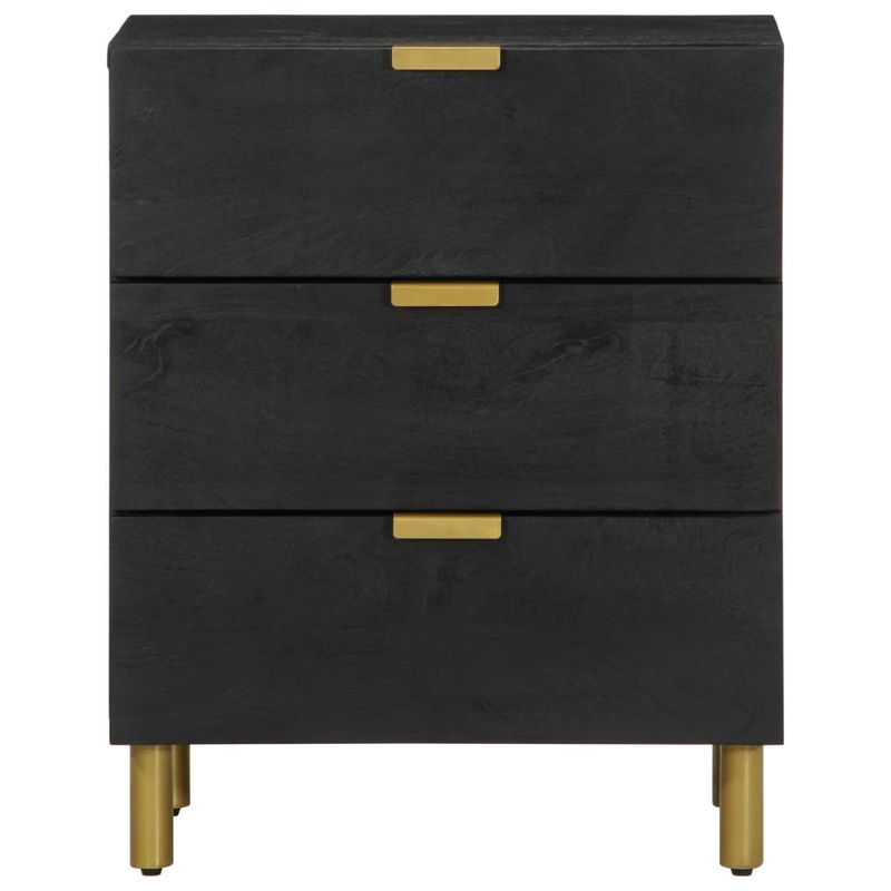 Casa si Gradina - Mobilier - Comode si corpuri - Noptiere - Noptiera, negru, 50x33x62 cm, lemn prelucrat - Infinity.ro