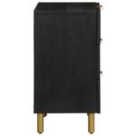 Casa si Gradina - Mobilier - Comode si corpuri - Noptiere - Noptiera, negru, 50x33x62 cm, lemn prelucrat - Infinity.ro