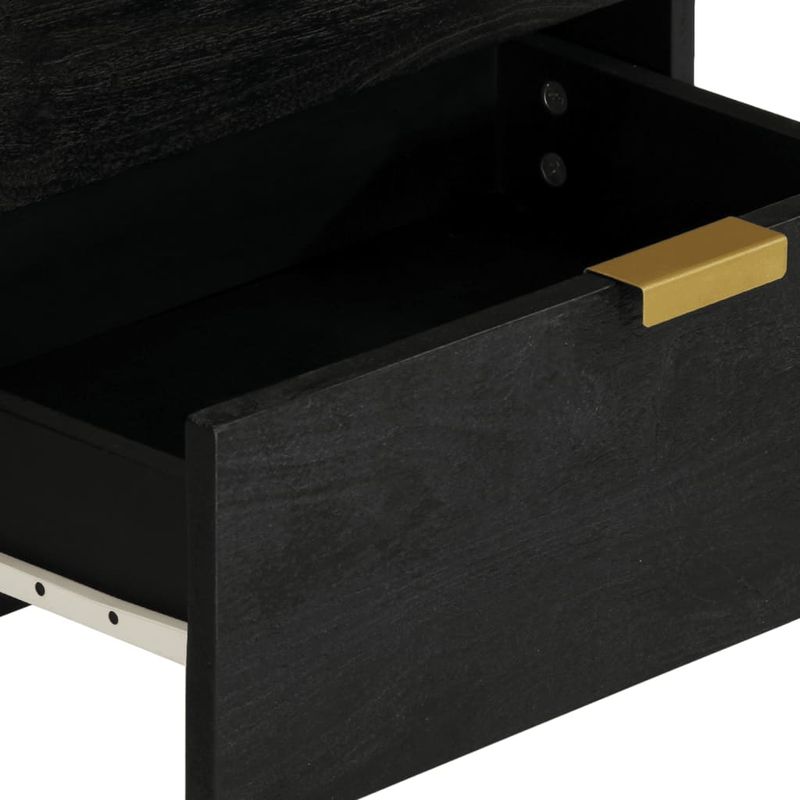 Casa si Gradina - Mobilier - Comode si corpuri - Noptiere - Noptiera, negru, 50x33x62 cm, lemn prelucrat - Infinity.ro