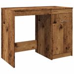 Casa si Gradina - Mobilier - Mese si birouri - Birouri - Birou, lemn vechi, 100x50x76 cm, lemn prelucrat - Infinity.ro