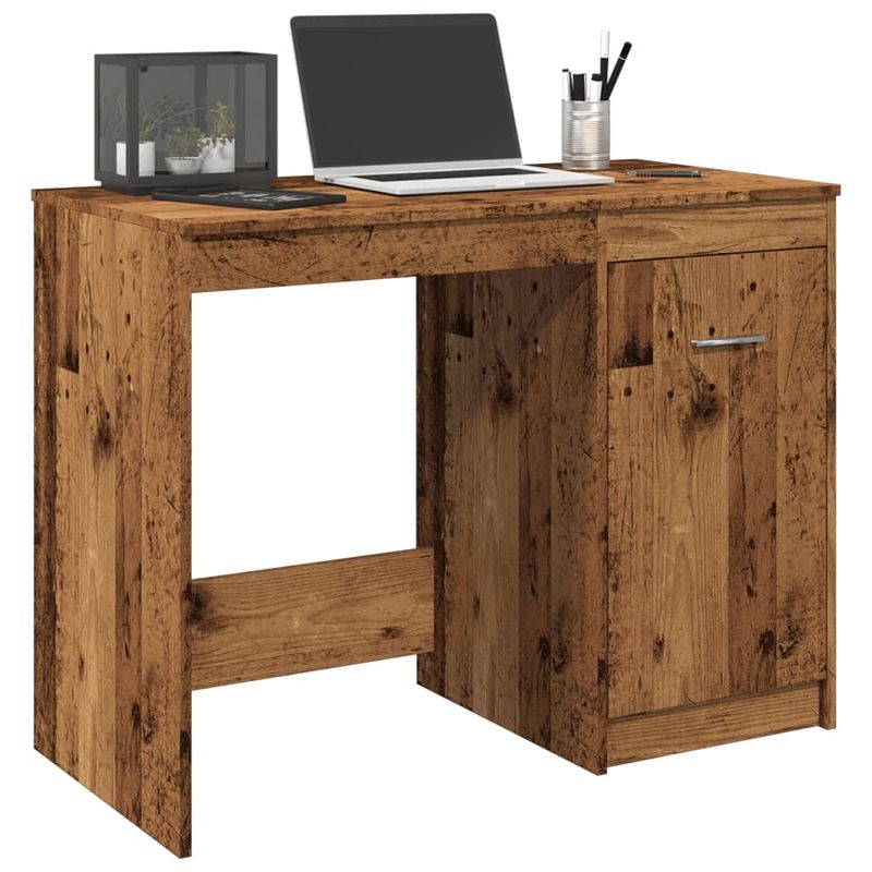 Casa si Gradina - Mobilier - Mese si birouri - Birouri - Birou, lemn vechi, 100x50x76 cm, lemn prelucrat - Infinity.ro