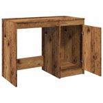 Casa si Gradina - Mobilier - Mese si birouri - Birouri - Birou, lemn vechi, 100x50x76 cm, lemn prelucrat - Infinity.ro