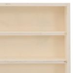 Casa si Gradina - Mobilier - Biblioteci si rafturi - Rafturi - Vitrina de perete cu 6 rafturi, 100x8,5x55 cm - Infinity.ro