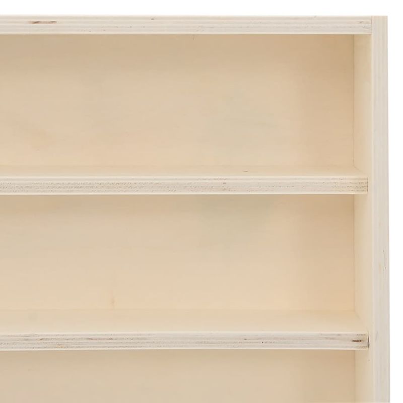 Casa si Gradina - Mobilier - Biblioteci si rafturi - Rafturi - Vitrina de perete cu 6 rafturi, 100x8,5x55 cm - Infinity.ro