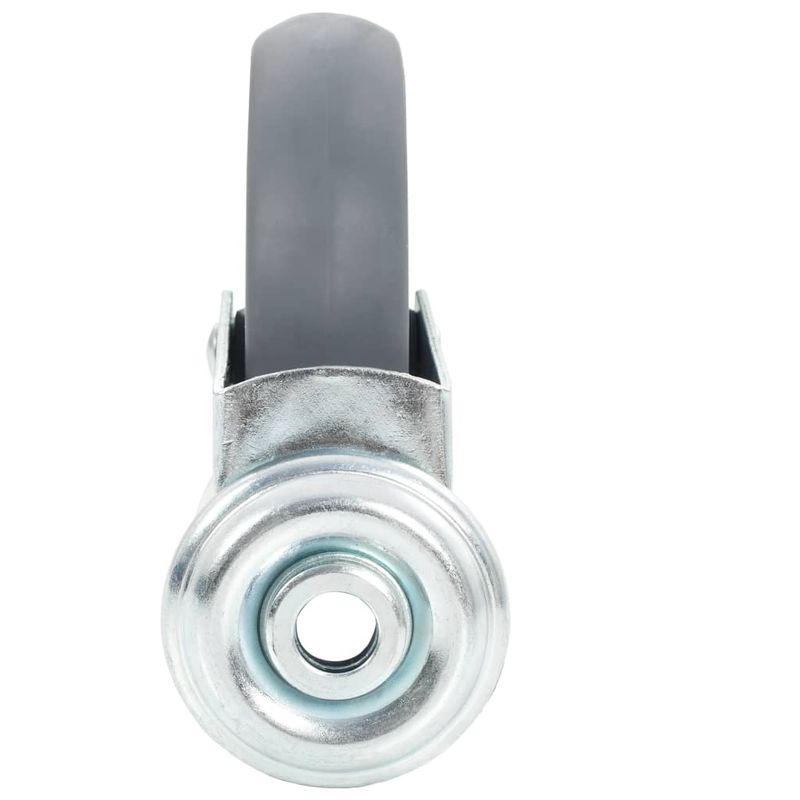 Casa si Gradina - Constructii - Depozitare, transport si protectie - Accesorii echipamente pentru transport si ridicat - Roti pivotante cu gaura pentru surub, 16 buc., 125 mm - Infinity.ro