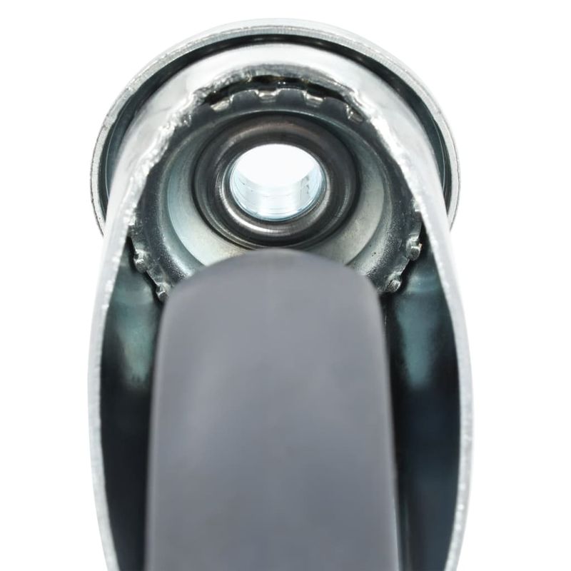 Casa si Gradina - Constructii - Depozitare, transport si protectie - Accesorii echipamente pentru transport si ridicat - Roti pivotante cu gaura pentru surub, 16 buc., 125 mm - Infinity.ro