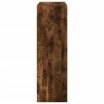 Casa si Gradina - Mobilier - Biblioteci si rafturi - Biblioteci - Biblioteca, stejar fumuriu, 80x24x76 cm, lemn prelucrat - Infinity.ro