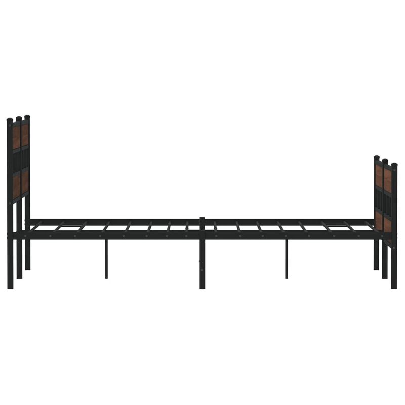 Casa si Gradina - Mobilier - Paturi si accesorii - Paturi - Cadru de pat fara saltea, cu tablie de cap/picioare, 120x200 cm - Infinity.ro