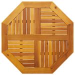 Casa si Gradina - Mobilier - Feronerie si accesorii mobila - Blat de masa, 80x80x2,2 cm, octogonal, lemn masiv acacia - Infinity.ro
