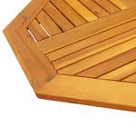 Casa si Gradina - Mobilier - Feronerie si accesorii mobila - Blat de masa, 80x80x2,2 cm, octogonal, lemn masiv acacia - Infinity.ro