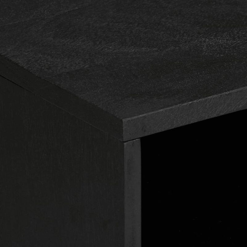 Casa si Gradina - Mobilier - Dulapuri si sifoniere - Dulapuri - Dulap TV, negru, 80x33x46 cm, lemn prelucrat - Infinity.ro