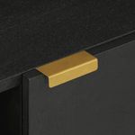 Casa si Gradina - Mobilier - Dulapuri si sifoniere - Dulapuri - Dulap TV, negru, 80x33x46 cm, lemn prelucrat - Infinity.ro