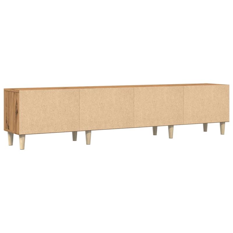Casa si Gradina - Mobilier - Comode si corpuri - Comode - Dulap TV, stejar artizanal, 180x31,5x40 cm, lemn prelucrat - Infinity.ro
