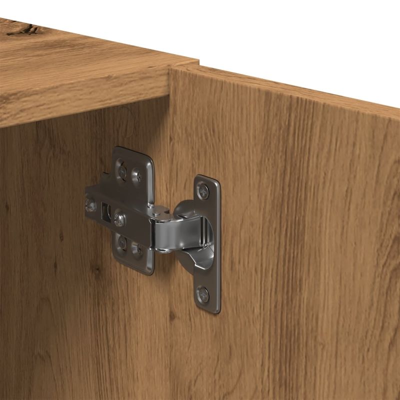 Casa si Gradina - Mobilier - Comode si corpuri - Comode - Dulap TV, stejar artizanal, 180x31,5x40 cm, lemn prelucrat - Infinity.ro