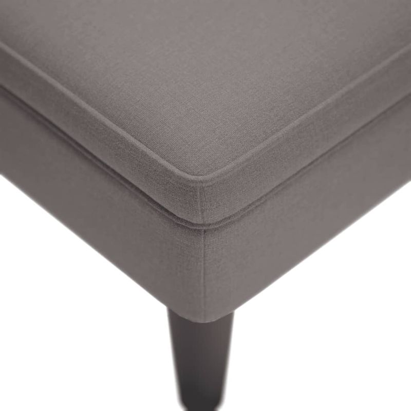 Casa si Gradina - Mobilier - Scaune si fotolii - Fotolii - Sezlong cu perna si cotiera dreapta, gri taupe, textil - Infinity.ro