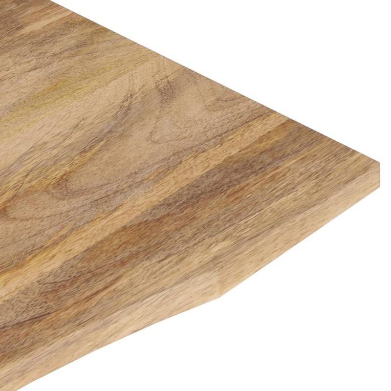Casa si Gradina - Mobilier - Feronerie si accesorii mobila - Blat birou cu decupaj curbat 100x80x2,5cm lemn masiv mango brut - Infinity.ro