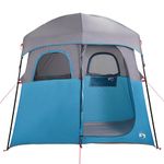Sport si Outdoor - Camping - Corturi camping - Cort de dus pentru 2 persoane, albastru, impermeabil - Infinity.ro