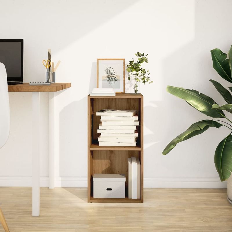 Casa si Gradina - Mobilier - Biblioteci si rafturi - Biblioteci - Biblioteca, stejar artizanal, 40x30x77 cm, lemn prelucrat - Infinity.ro