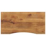 Casa si Gradina - Mobilier - Feronerie si accesorii mobila - Blat birou cu decupaj curbat 120x60x2,5 cm lemn masiv mango - Infinity.ro