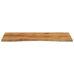 Casa si Gradina - Mobilier - Feronerie si accesorii mobila - Blat birou cu decupaj curbat 120x60x2,5 cm lemn masiv mango - Infinity.ro