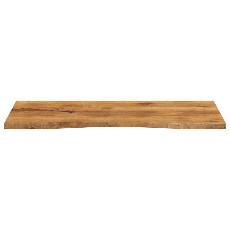 Casa si Gradina - Mobilier - Feronerie si accesorii mobila - Blat birou cu decupaj curbat 120x60x2,5 cm lemn masiv mango - Infinity.ro