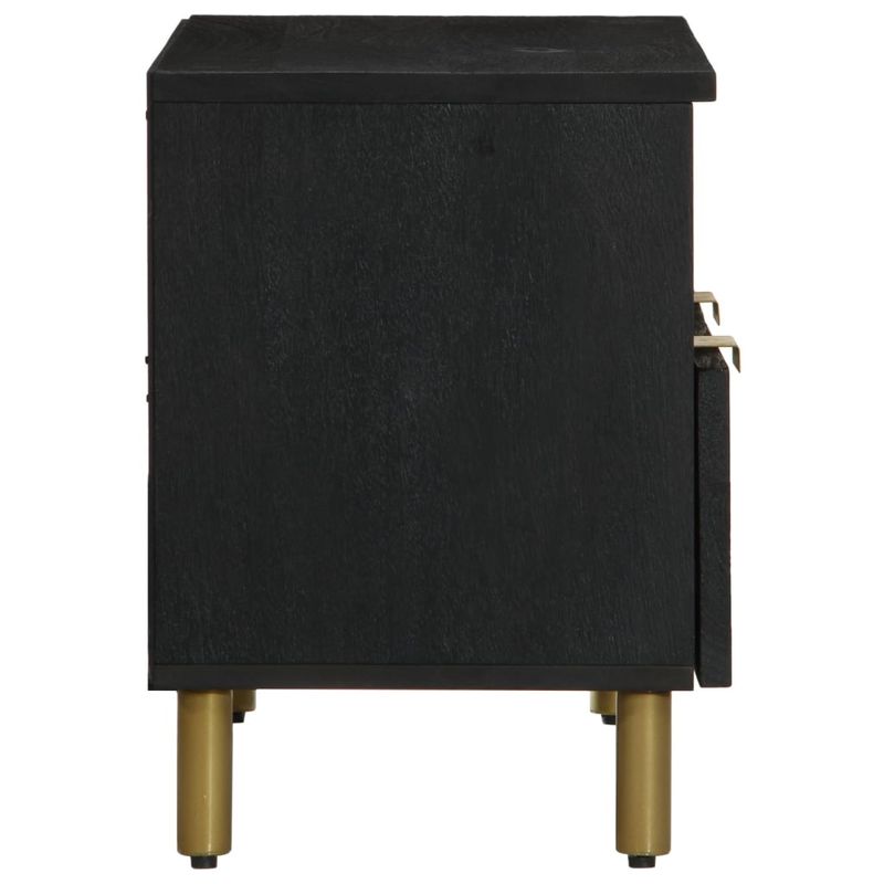 Casa si Gradina - Mobilier - Dulapuri si sifoniere - Dulapuri - Dulap TV, negru, 70x33x46 cm, lemn prelucrat - Infinity.ro
