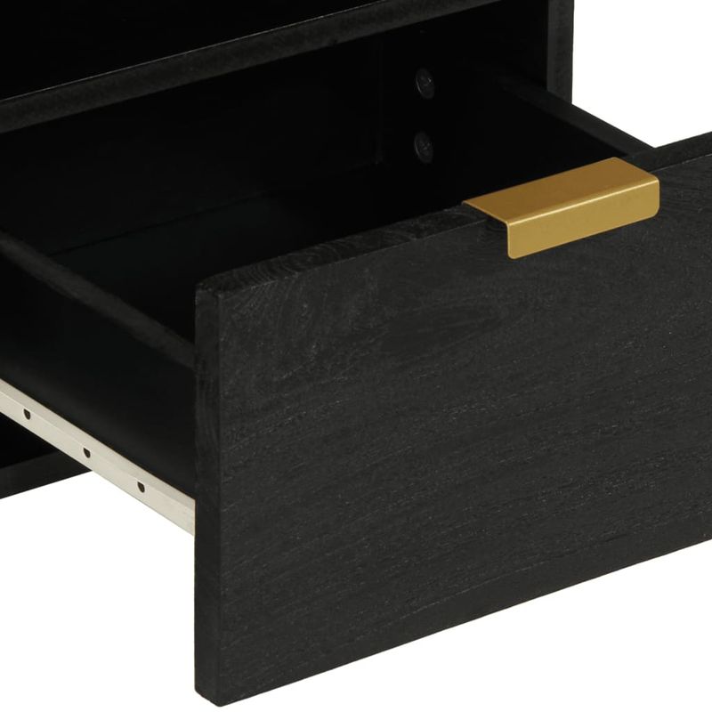 Casa si Gradina - Mobilier - Dulapuri si sifoniere - Dulapuri - Dulap TV, negru, 70x33x46 cm, lemn prelucrat - Infinity.ro