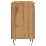 Casa si Gradina - Mobilier - Seturi de mobilier - Seturi baie - Dulap chiuveta baie, stejar artizanal 65x33x60cm lemn prelucrat - Infinity.ro