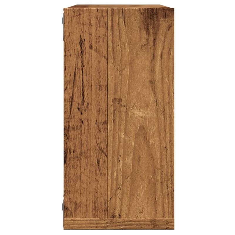 Casa si Gradina - Mobilier - Biblioteci si rafturi - Rafturi - Rafturi de perete cub, 6 buc., lemn vechi, 30x15x30 cm lemn - Infinity.ro