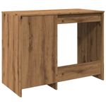 Casa si Gradina - Mobilier - Mese si birouri - Birouri - Birou, stejar artizanal, 100x50x76 cm, lemn prelucrat - Infinity.ro