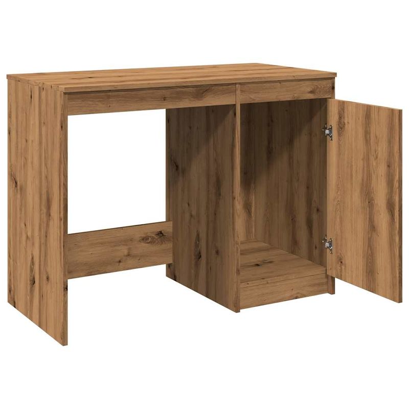 Casa si Gradina - Mobilier - Mese si birouri - Birouri - Birou, stejar artizanal, 100x50x76 cm, lemn prelucrat - Infinity.ro