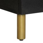 Casa si Gradina - Mobilier - Dulapuri si sifoniere - Dulapuri - Dulap inalt, negru, 40x33x110 cm, lemn prelucrat - Infinity.ro