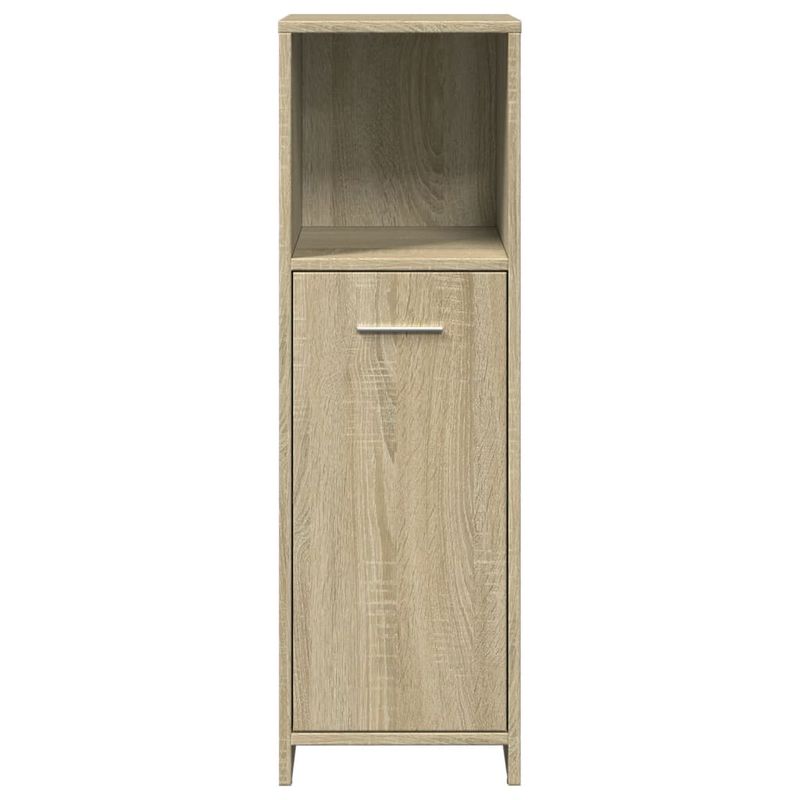 Casa si Gradina - Mobilier - Seturi de mobilier - Seturi baie - Set mobilier de baie, 4 piese, stejar sonoma, lemn prelucrat - Infinity.ro